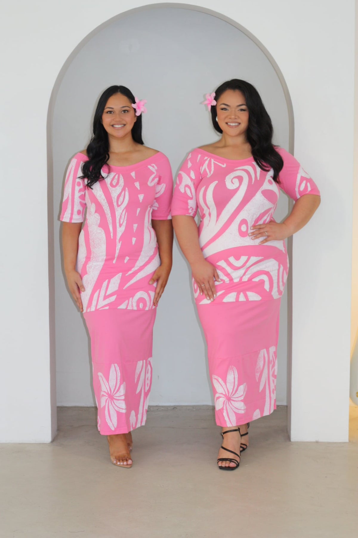 Pia Plus Pink Elei Puletasi