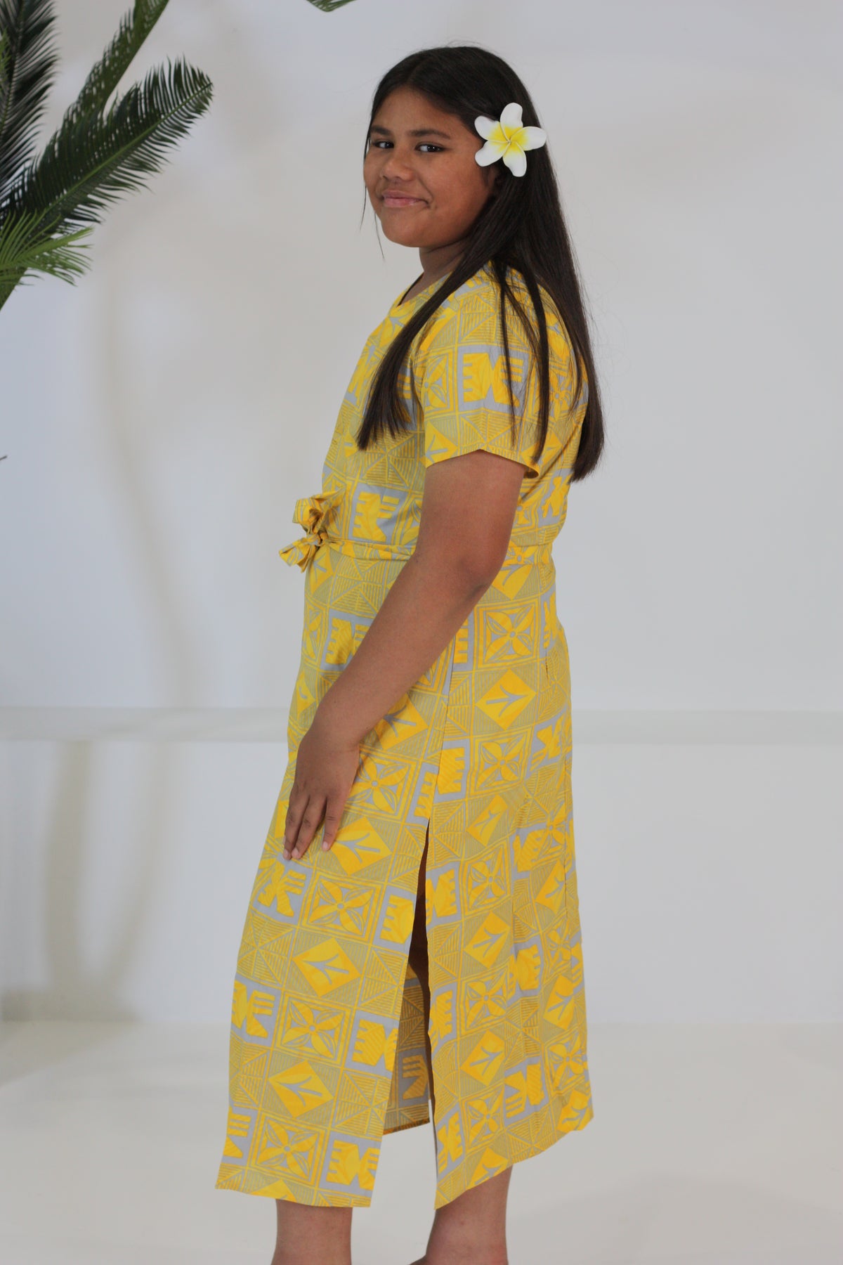 Tribal Origin Ladies Arina Dress LD4783 (Yellow)