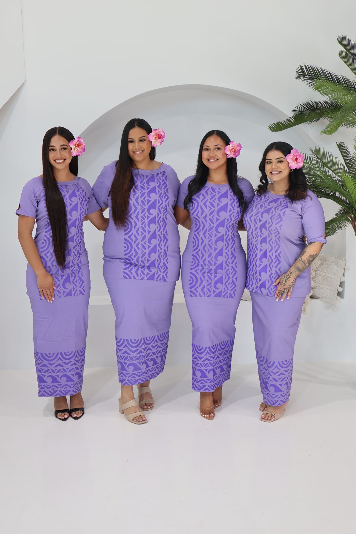 Iupeli Puletasi in Lavender