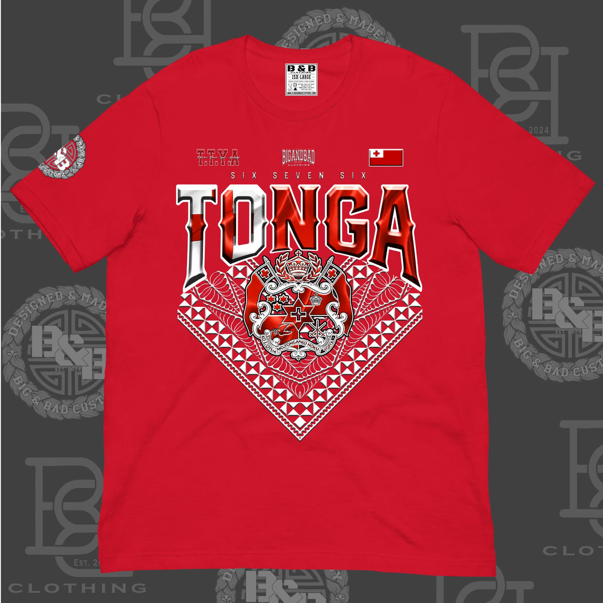 B&B MMT Tonga Custom T-Shirt