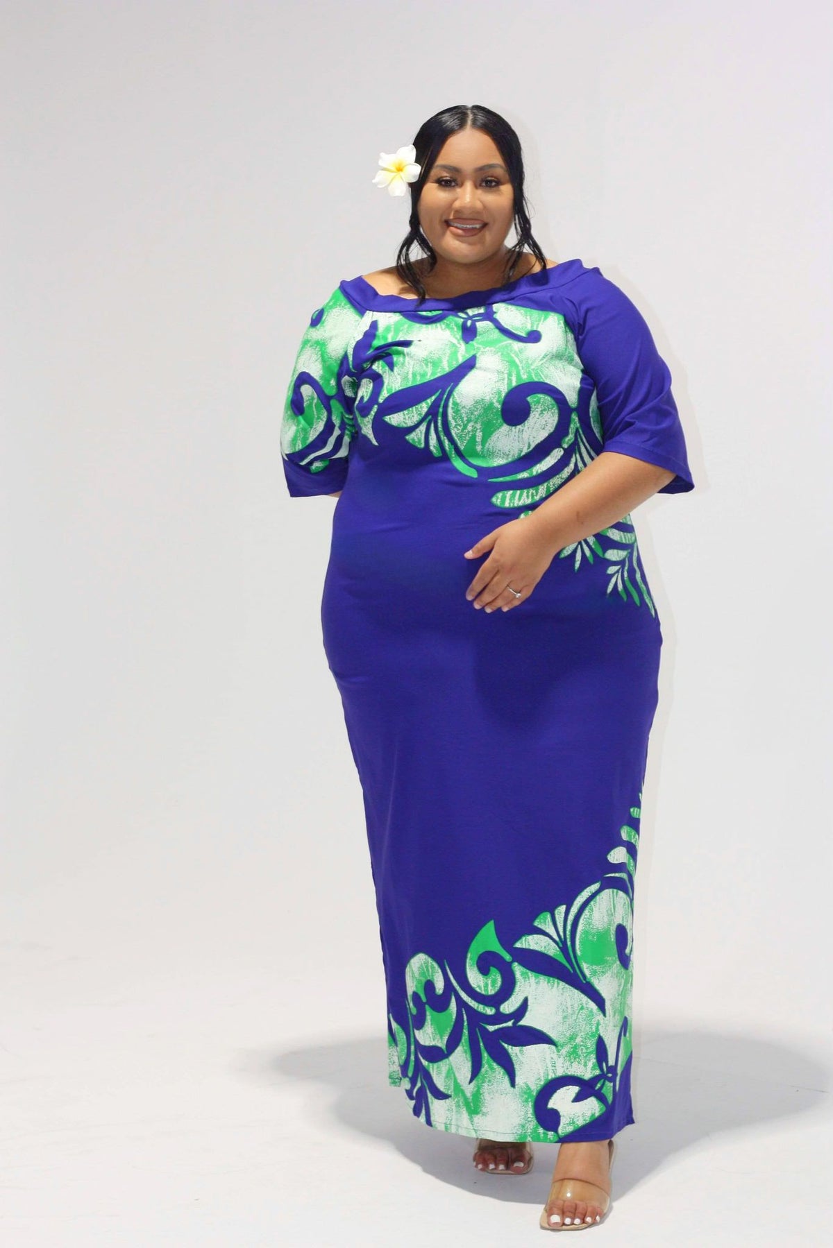 Cece's Deep Moana Masina Dress