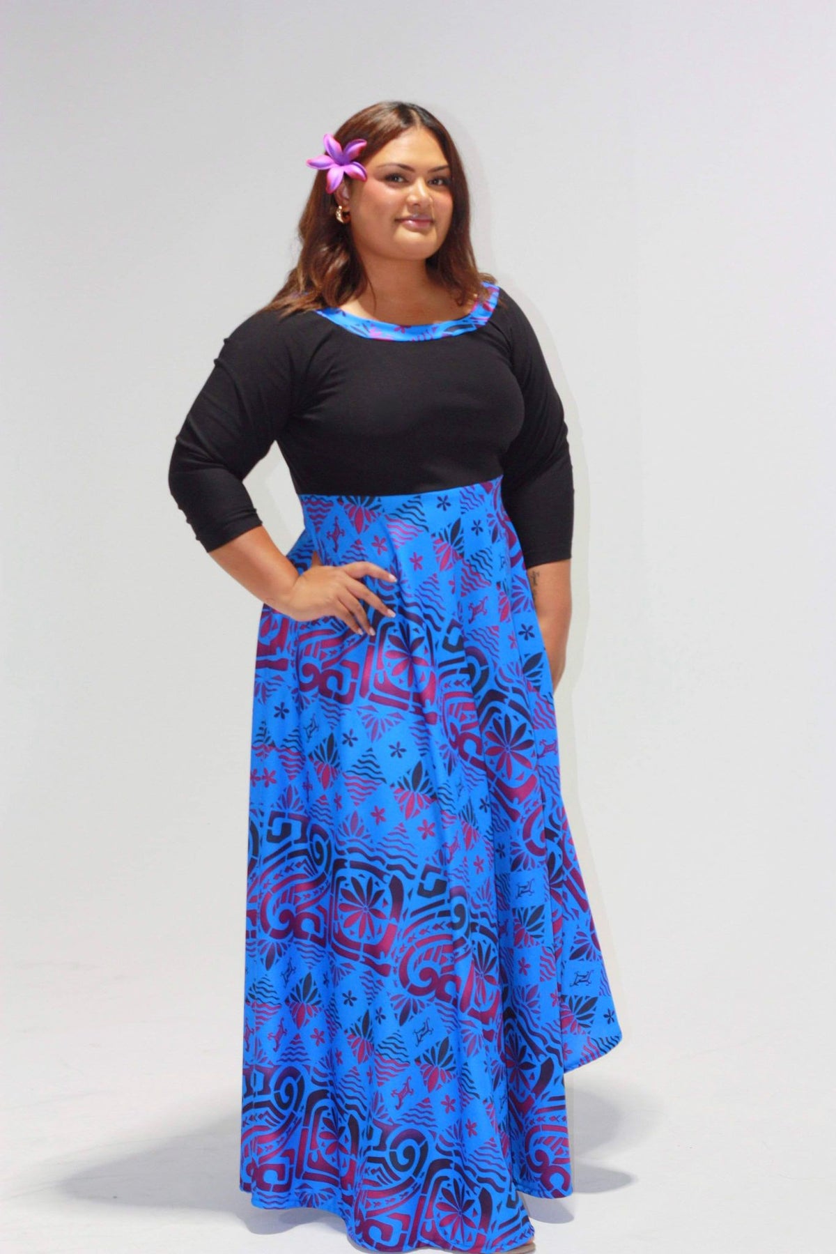 Cece's Moana Baby Waist Dress (Sale)