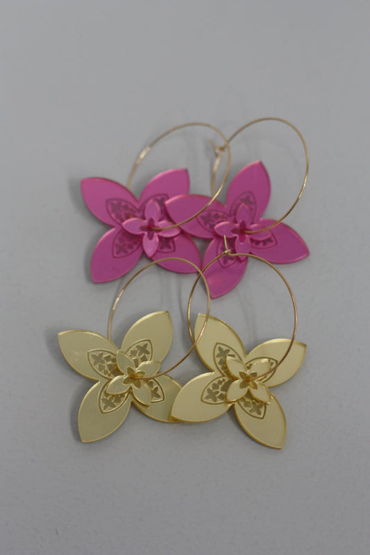 Estelle Metallic Elei Earrings