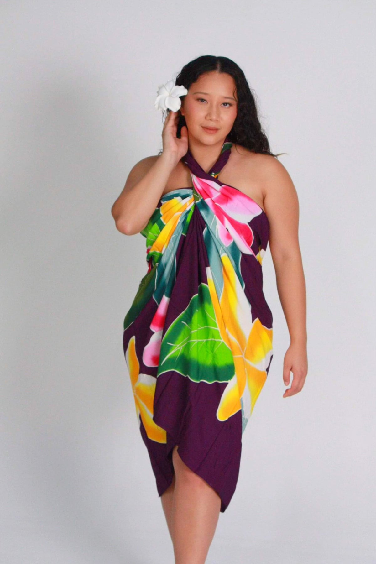Lavalava-Ie Hawaiian Rayon Sarong