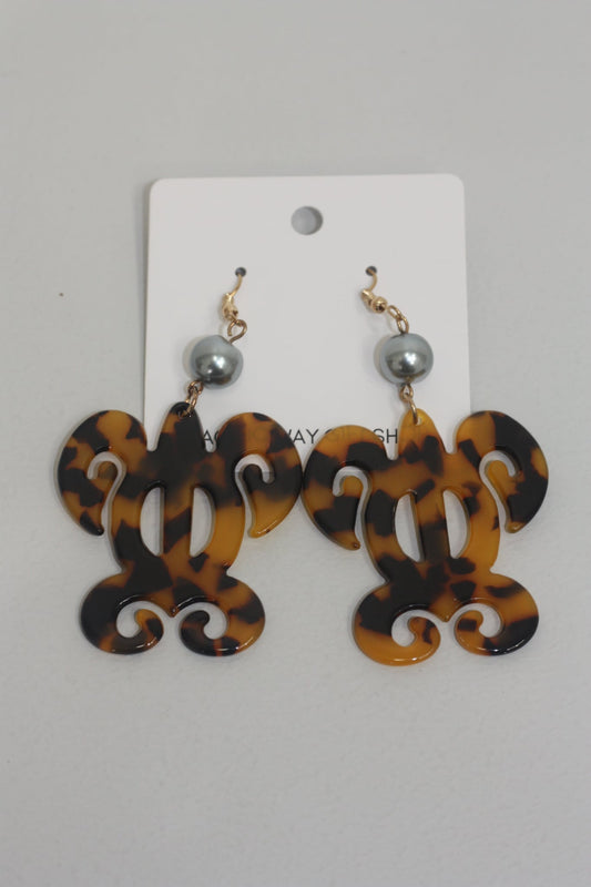 Pacific Way Laumei Turtle Shell Earrings