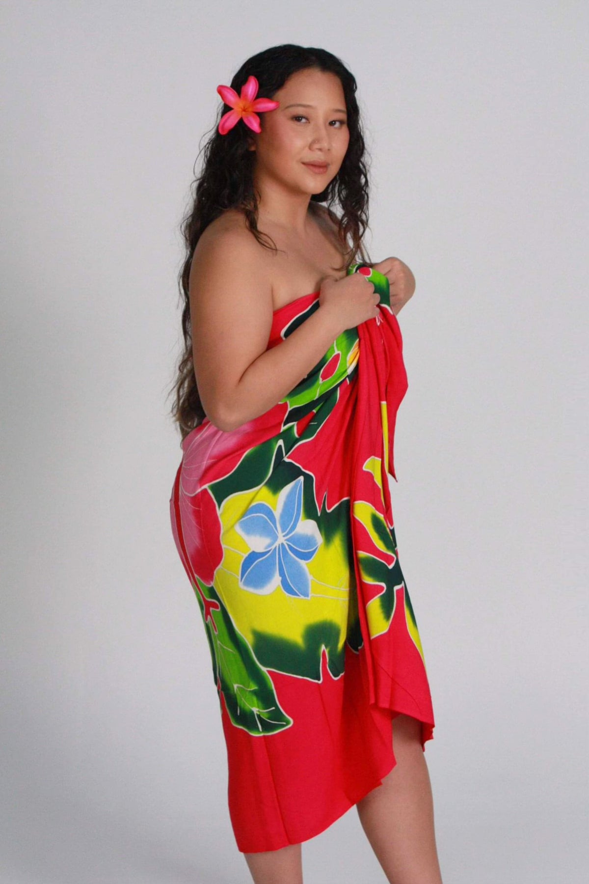 Lavalava-Ie Hawaiian Rayon Sarong