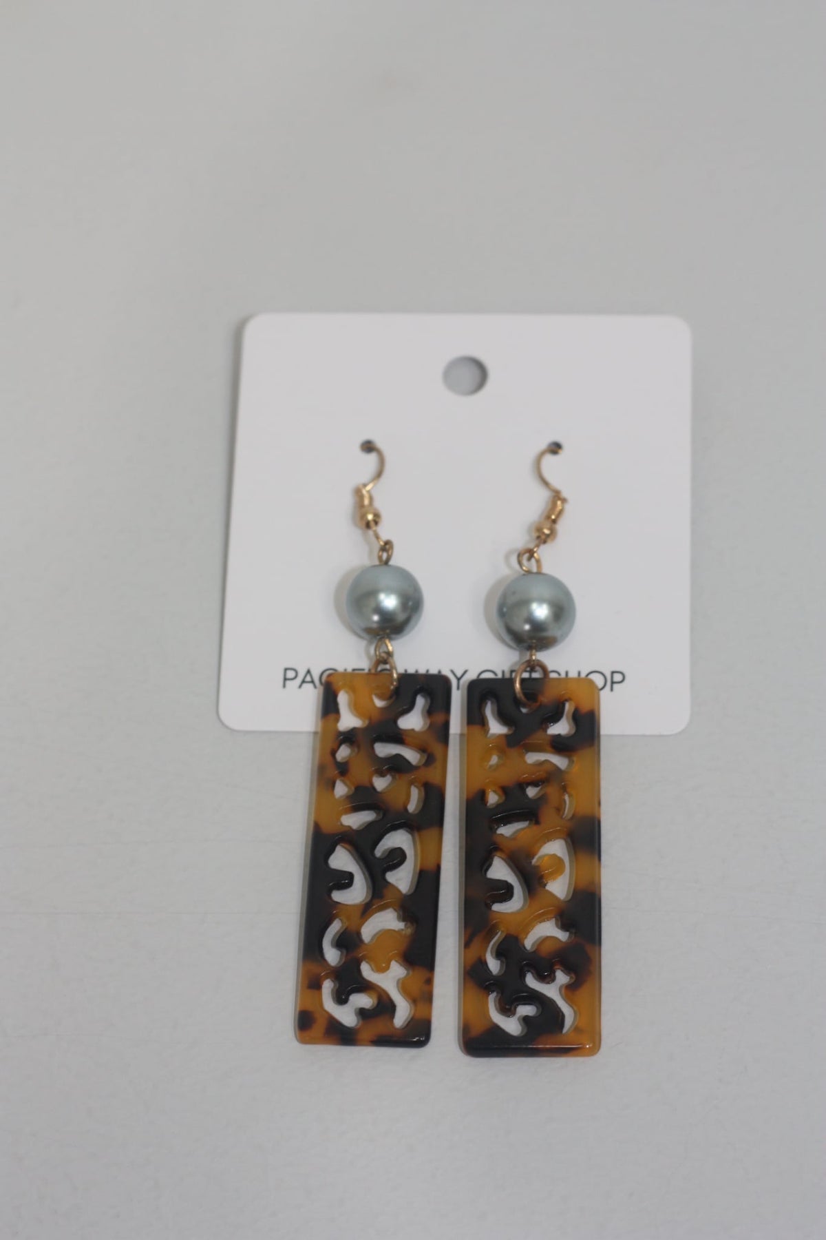 Pacific Way Galu Turtle Shell Earrings