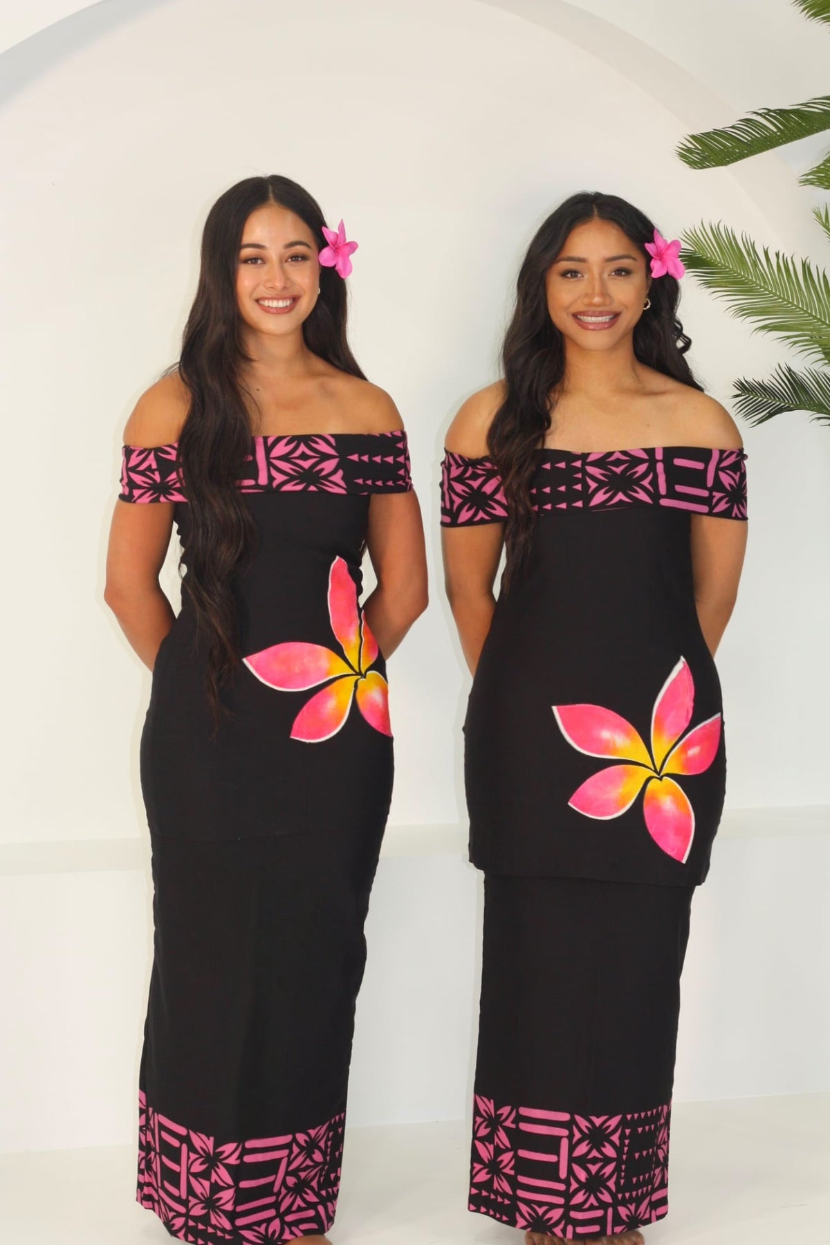 Cece's Women's Rosa Elei Puletasi
