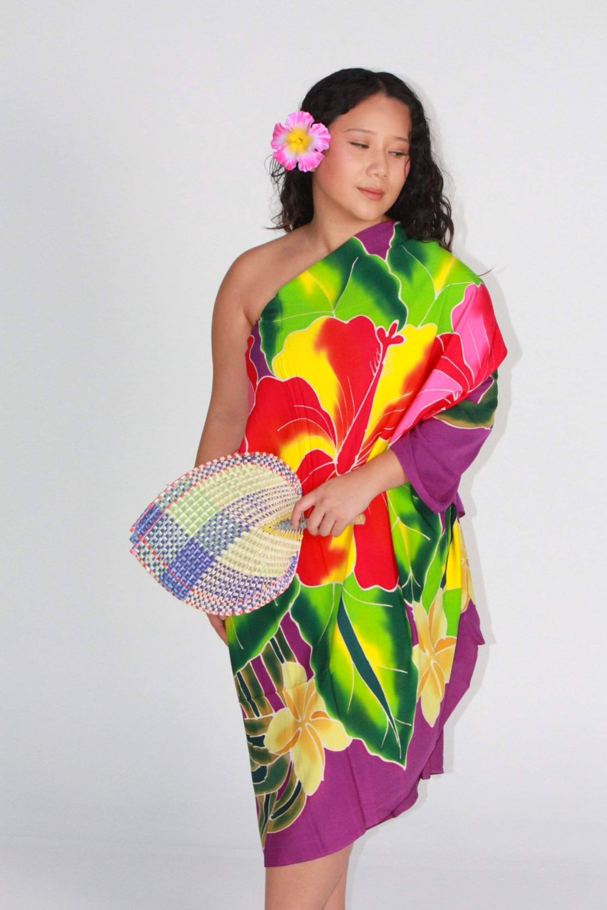 Lavalava-Ie Hawaiian Rayon Sarong