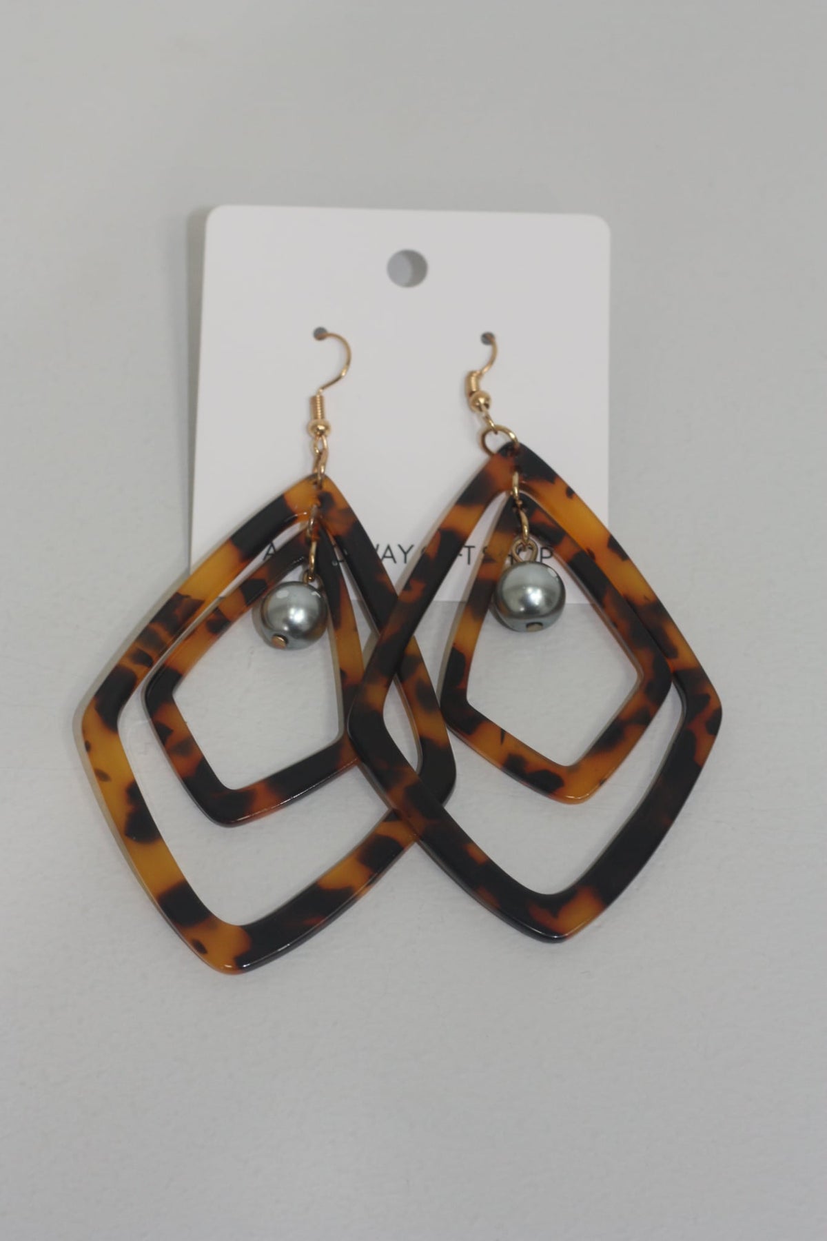 Pacific Way Laufanua Turtle Shell Earrings