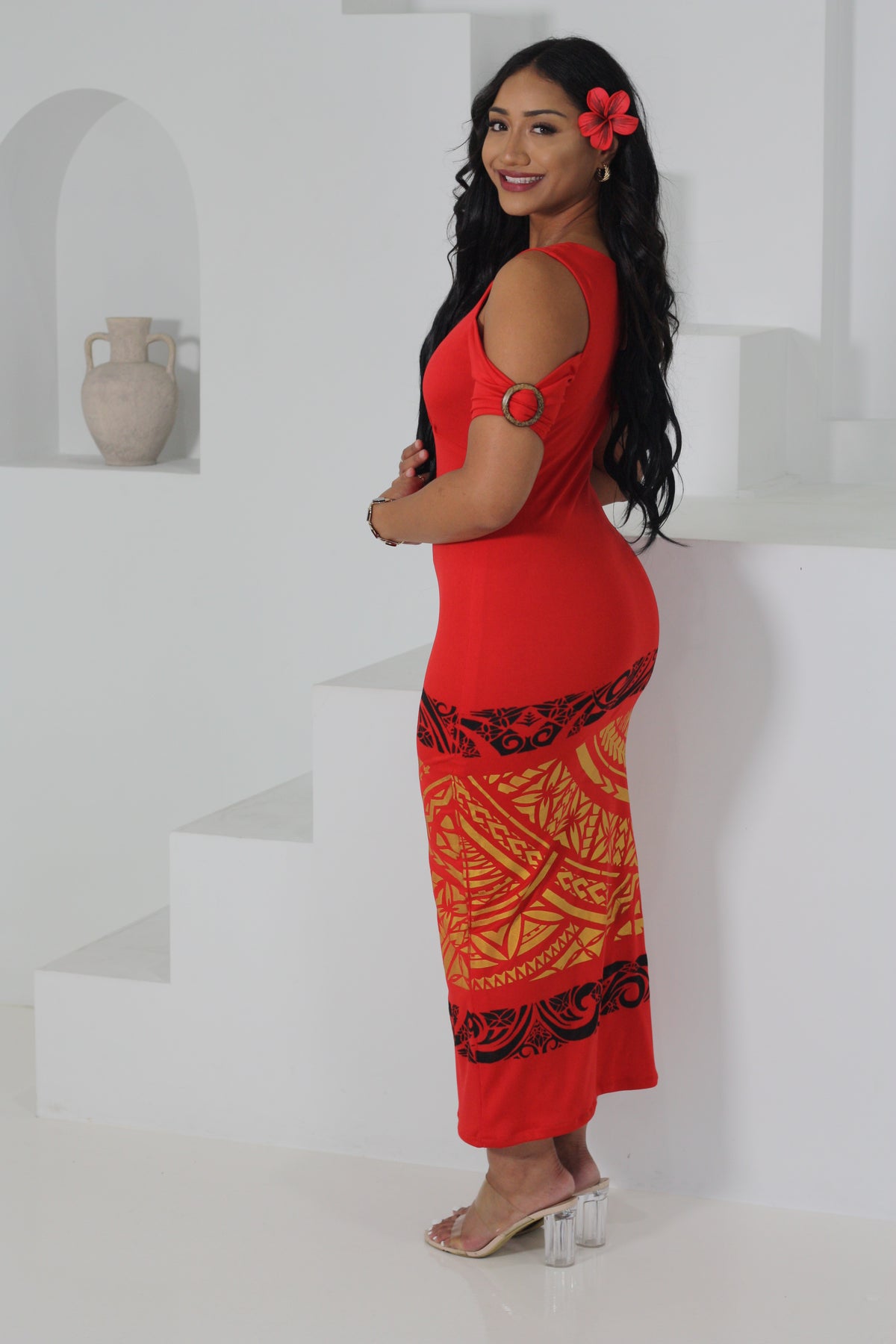 Cece's Ruby Cut out Elei Dress (Size 10 only)