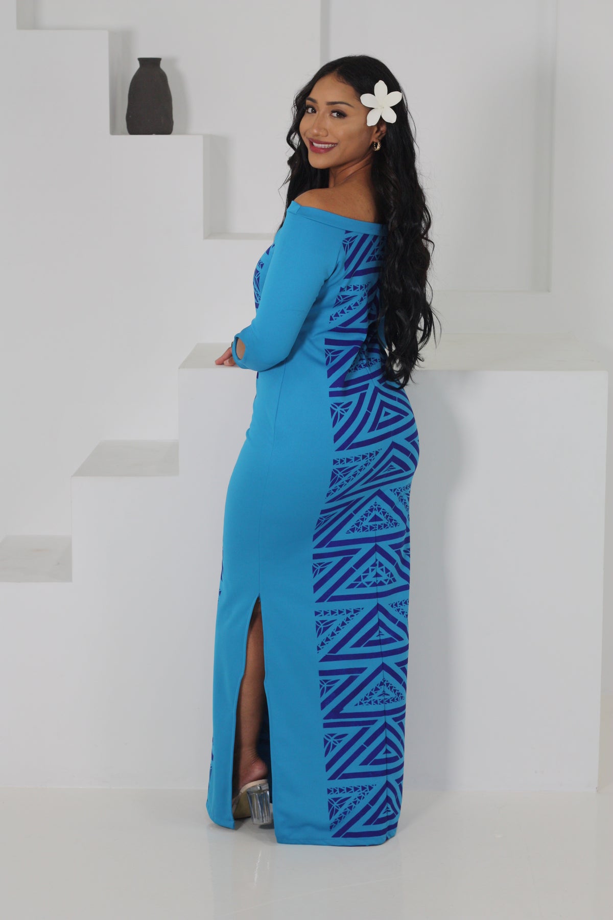 Cece's Long Sleeve Moana Dress (Size 12 only)