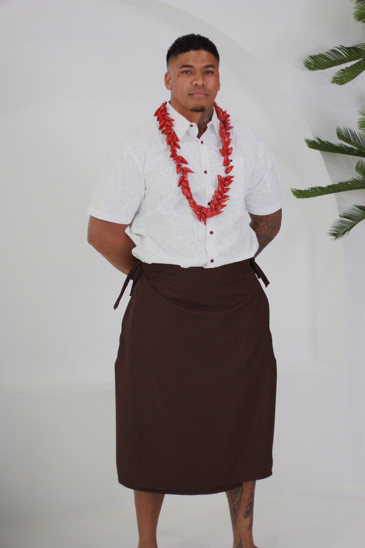 Iefaitaga-Sulu Men's Chocolate Brown