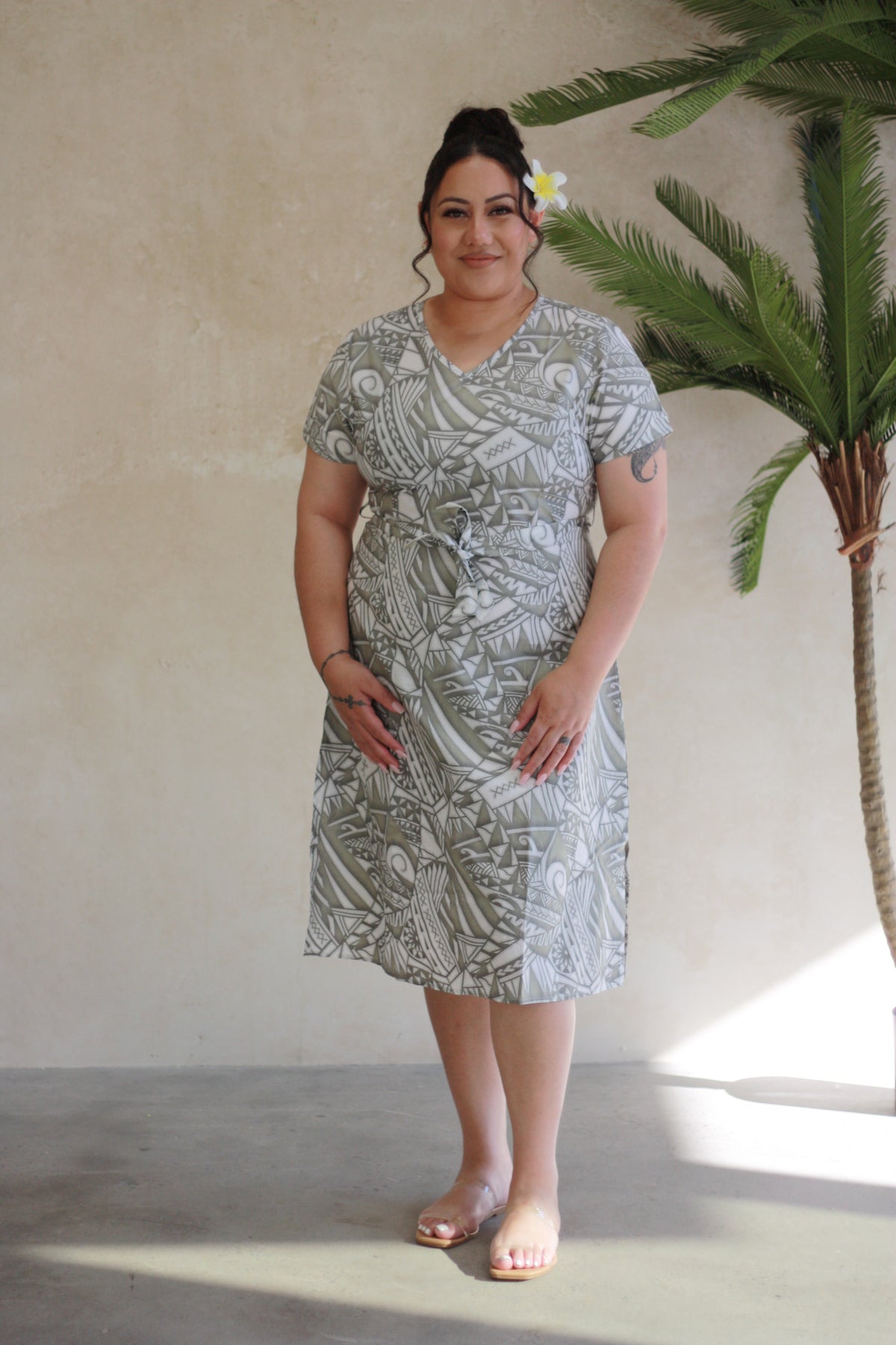 Tribal Origin Ladies Rivi Dress FB1800 (White)