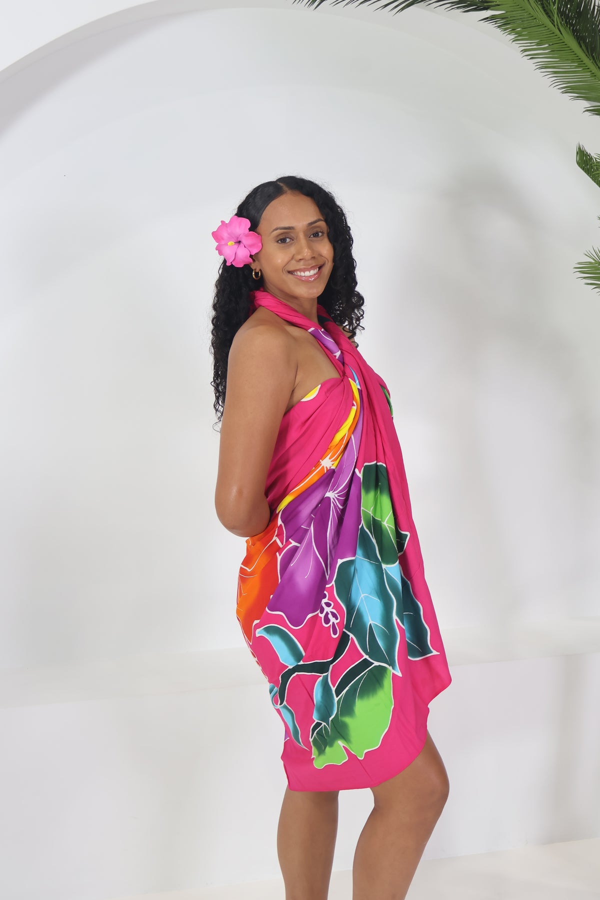 Lavalava-Ie Hawaiian Rayon Sarong