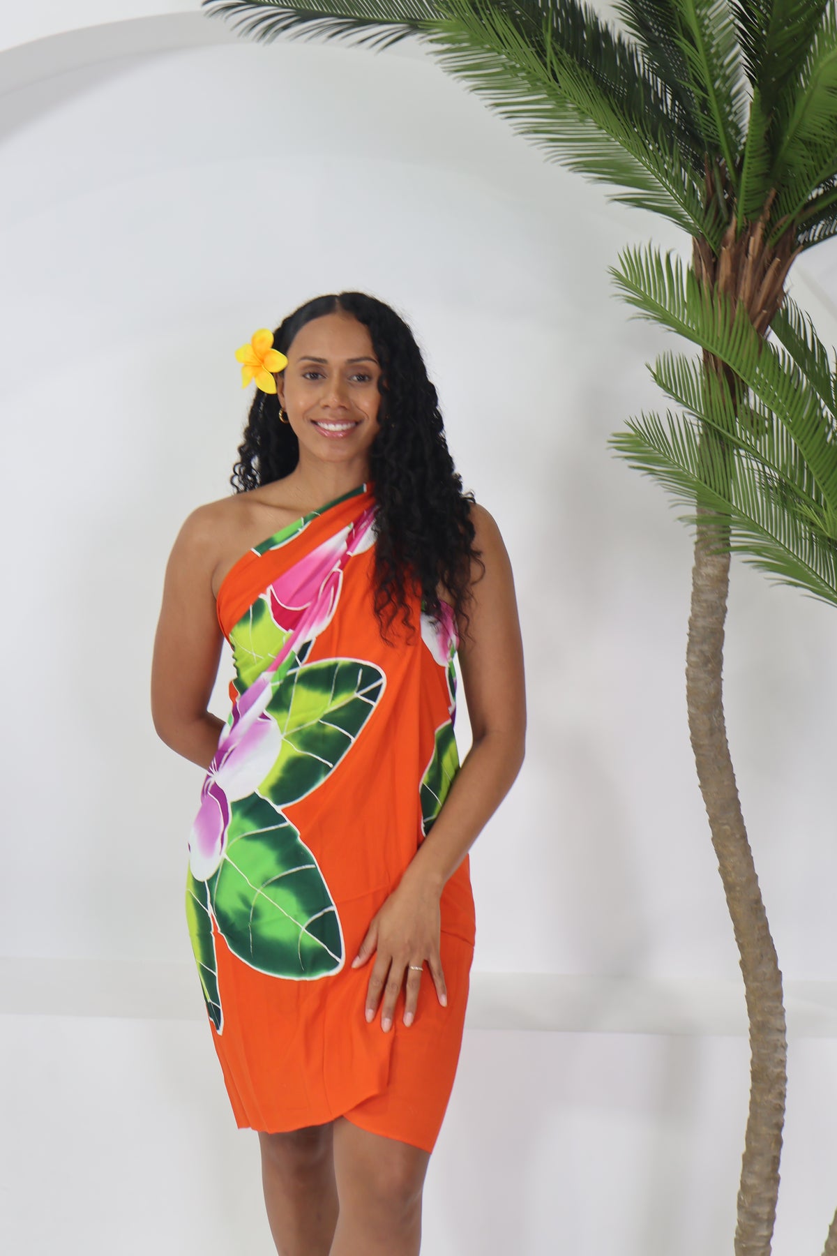 Lavalava-Ie Hawaiian Rayon Sarong
