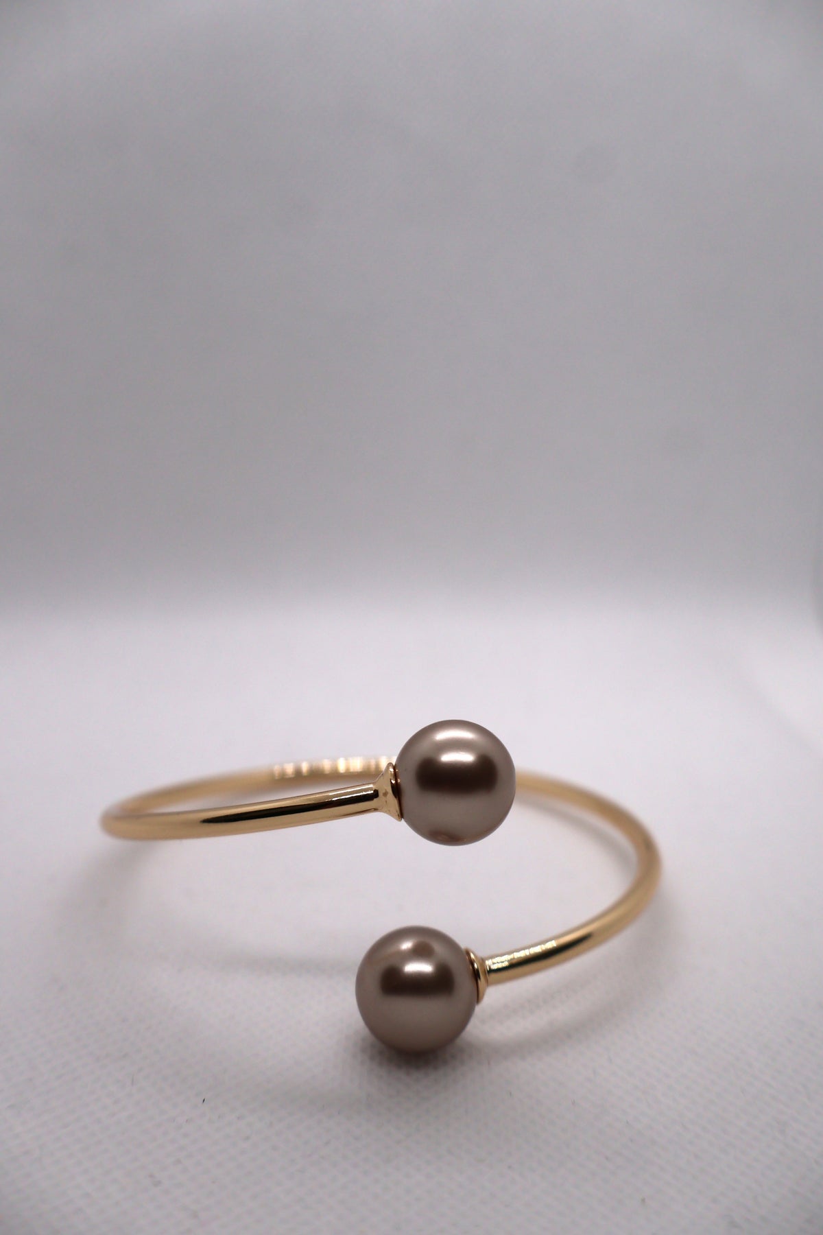 Leilani Duo Pearl Cuff Bangle