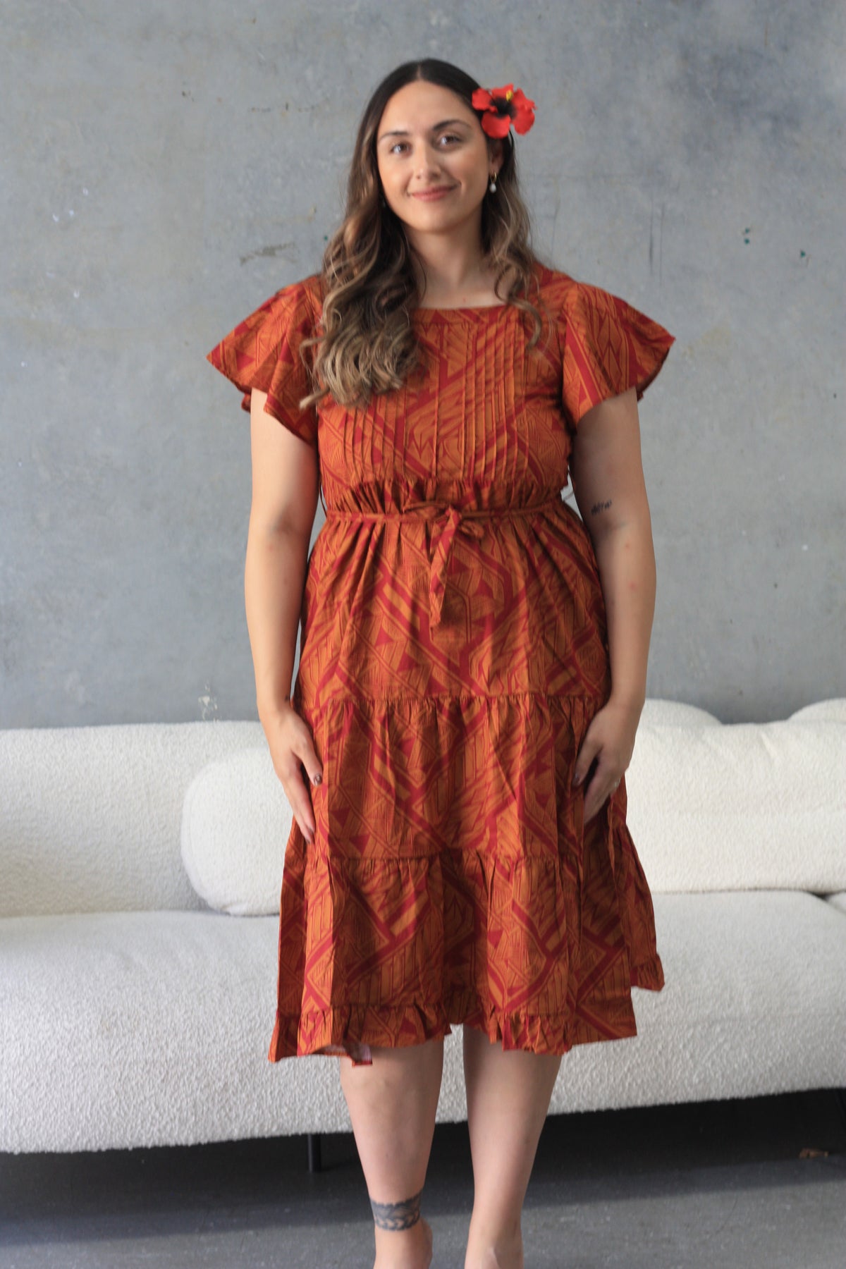 Kalavata Merai Women's Dress (Brown)