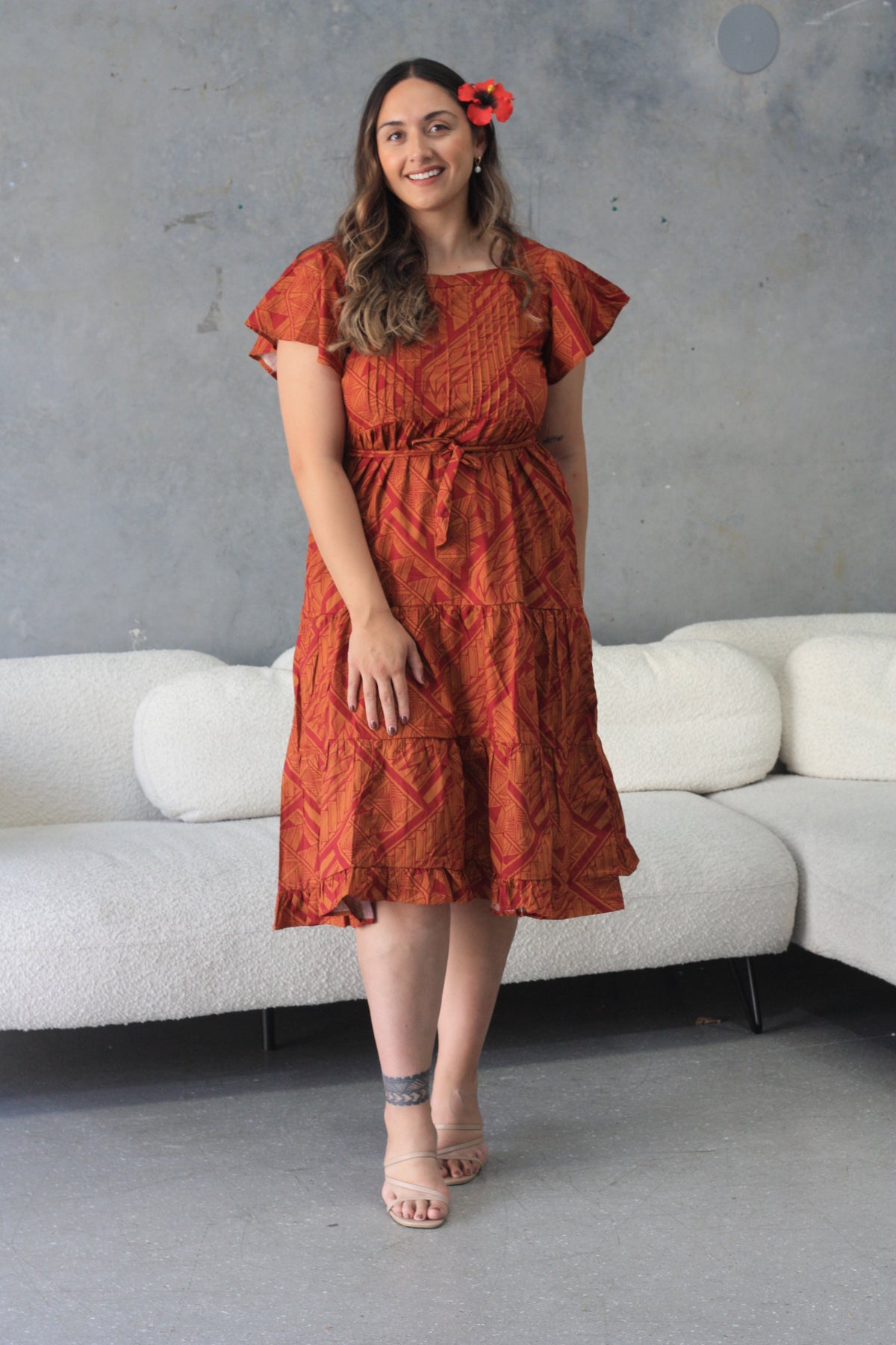 Kalavata Merai Women's Dress (Brown)