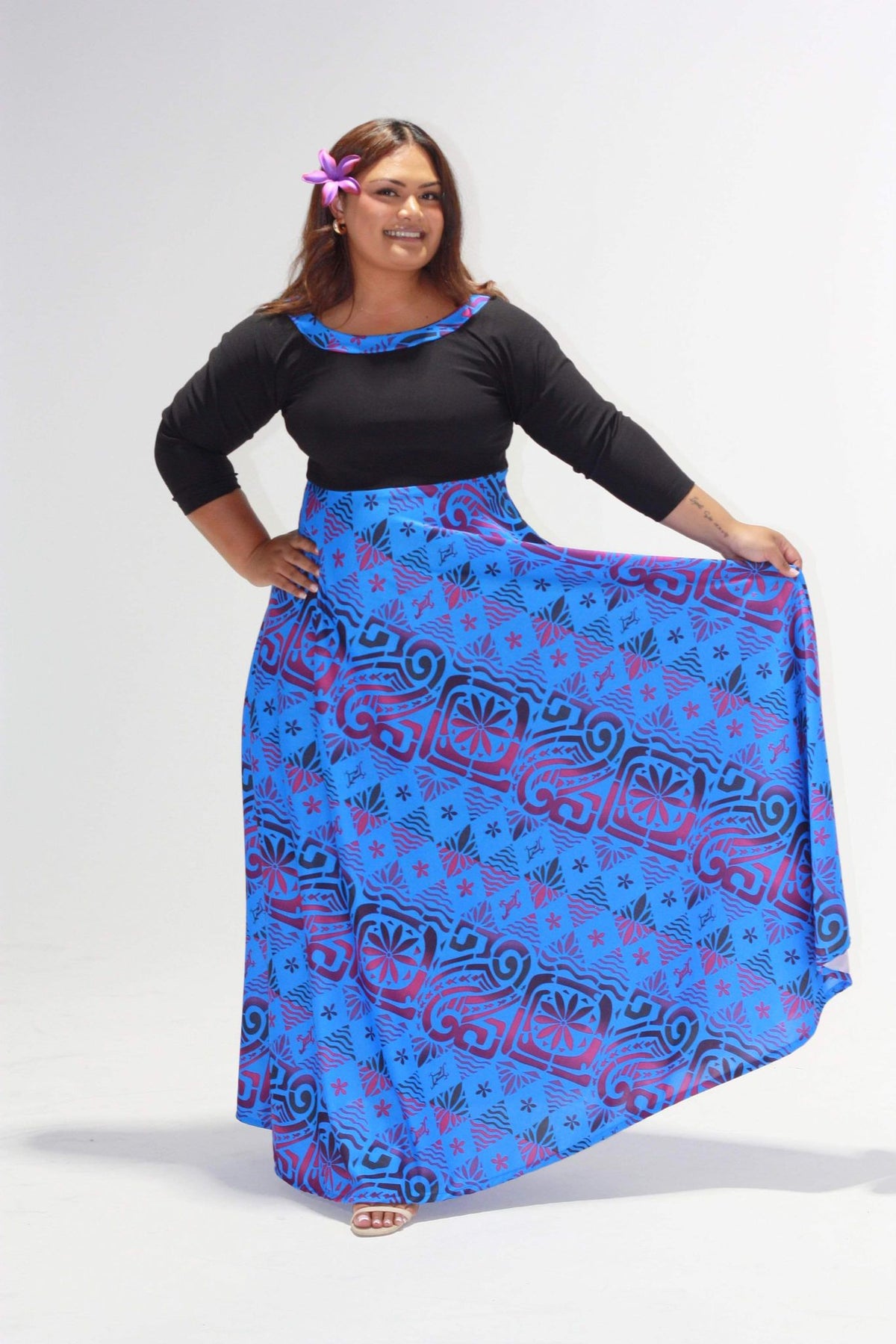 Cece's Moana Baby Waist Dress (Sale)