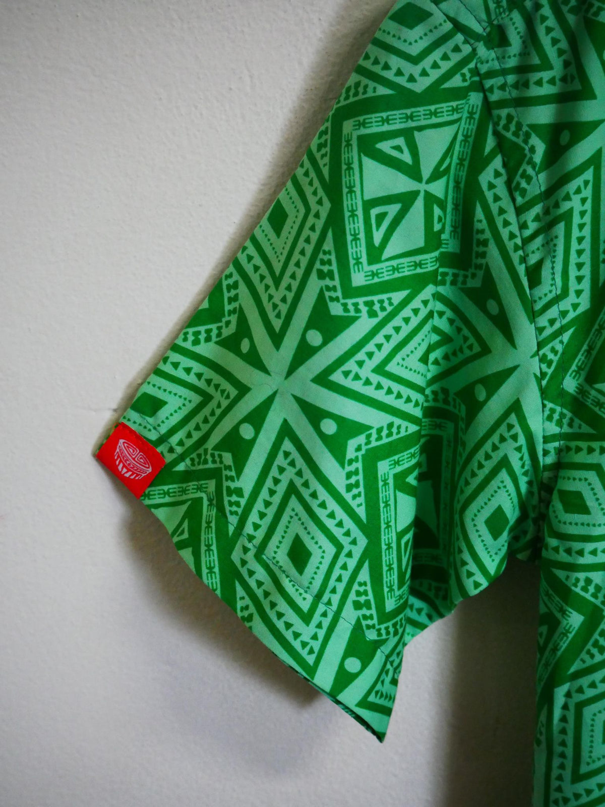 Tanoa Samoa Mens Short ( Bright Green)